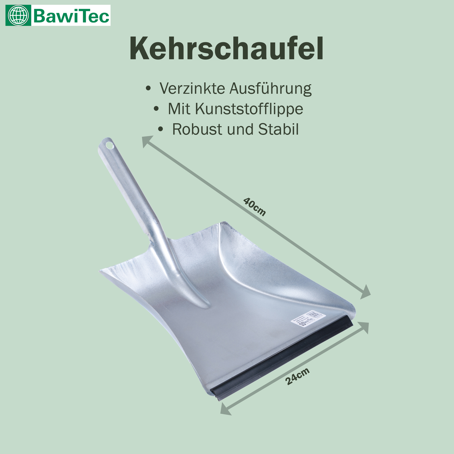 Zimmerbesen Kehrset Kehrgarnitur 4tlg. inkl. Teleskopstiel Handfeger und Kehrschaufel mit Lippe