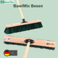 Profi Kehrbesen Allzweckbesen BawiMix mit Holzstiel Besenstiel Naturfaser-Elaston-Borsten-Mix