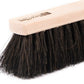 Arenga street broom - fully wet and oil resistant for outdoor use with plastic handle holder
