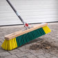 BawiBlitz-Besen Kehrbesen mit 4-Loch Wechselsystem Aluminiumstiel Besen mit Stiel