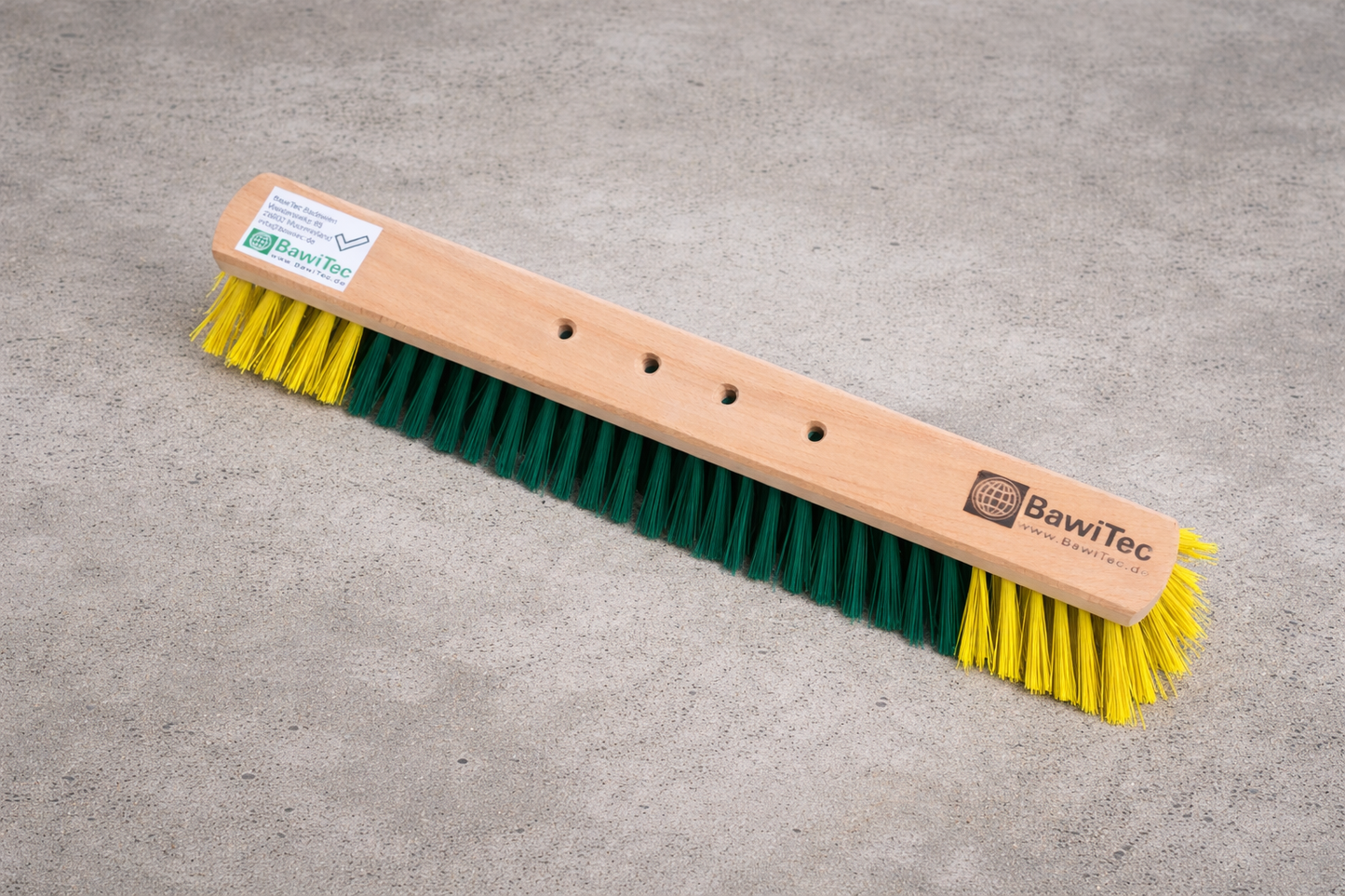 BawiBlitz-Besen Kehrbesen mit 4-Loch Wechselsystem Besen ohne Stiel