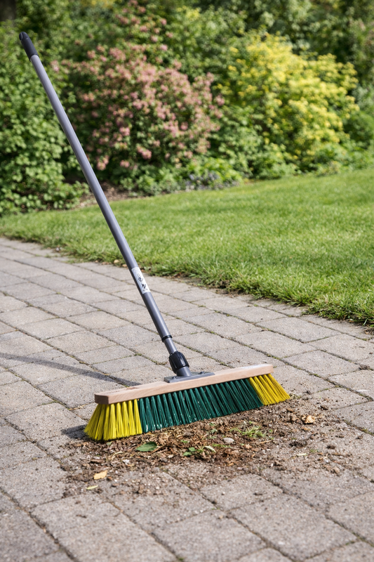 BawiBlitz-Besen Kehrbesen mit Teleskopstiel verstellbar Besen mit Stiel max. 2m Länge