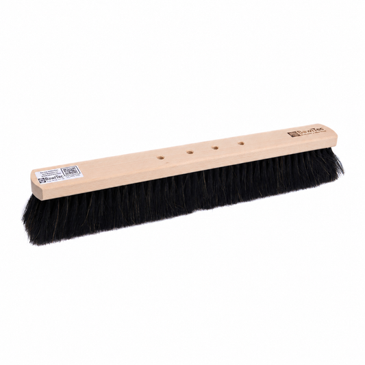 4-Loch Saalbesen Rosshaar Naturhaar 40–80 cm ohne Stiel