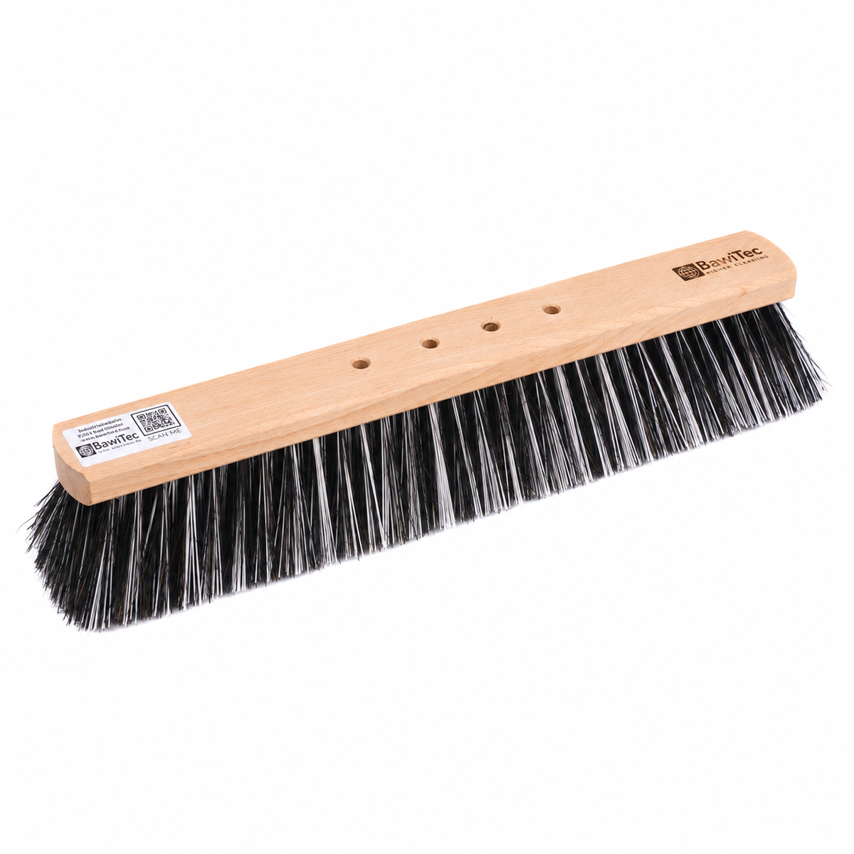 OssiBlitz Straßenbesen 4-Loch-System | Arenga & PP | 40–80 cm
