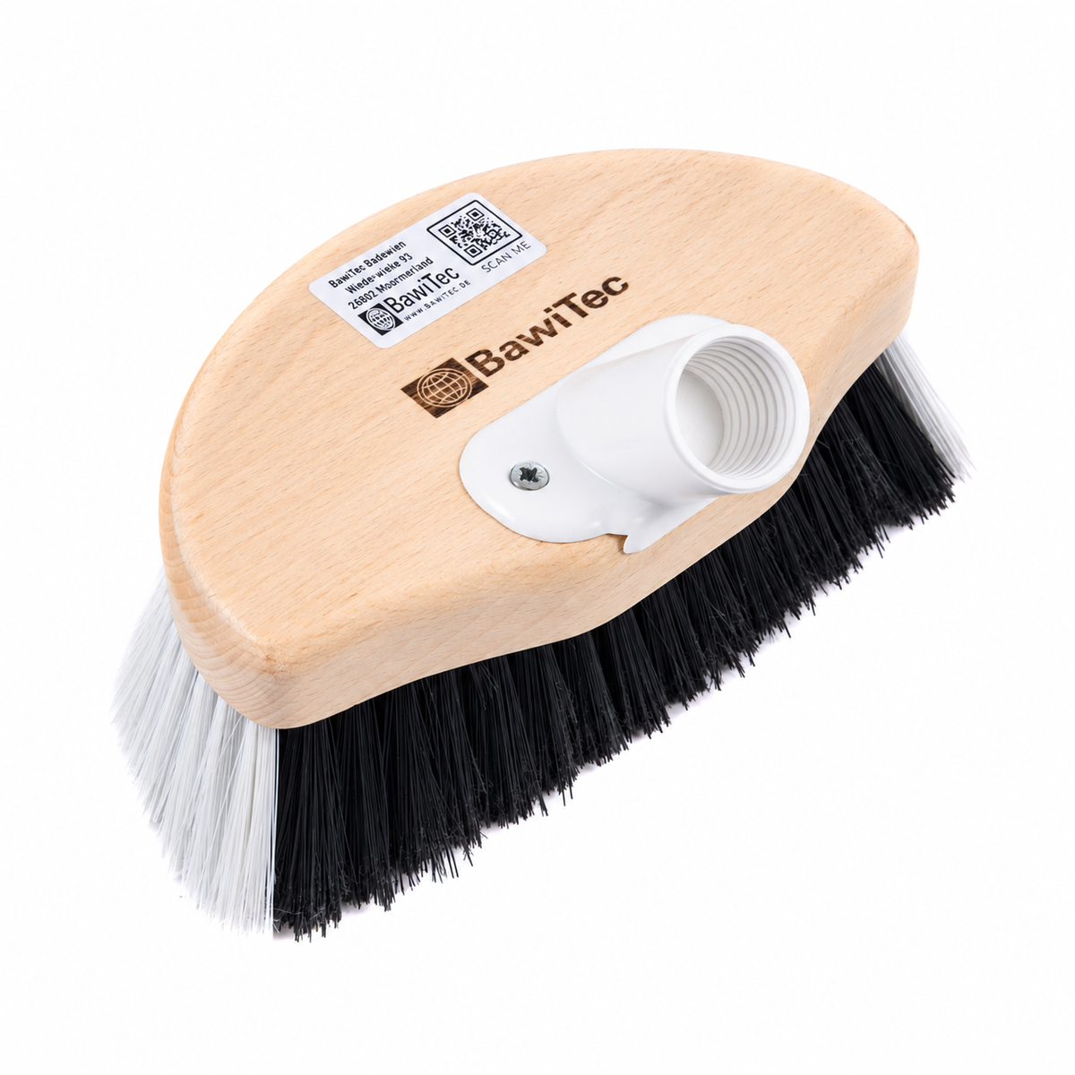 BawiTec Allzweck-Waschbürste 20 cm aus Buchenholz
