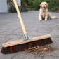 Professional street broom ArengaMix bristles with handle wooden handle broom for outdoor use