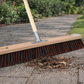 Professional street broom ArengaMix bristles with handle wooden handle broom for outdoor use