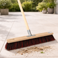 Professional street broom ArengaMix bristles with handle wooden handle broom for outdoor use