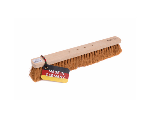 Naturfaser Kehrbesen Kokosbesen mit 4-Loch-Wechselsystem Besen ohne Stiel