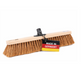 Sweeping broom coconut bristles with plastic holder and handle wooden handle natural fiber broom coconut broom