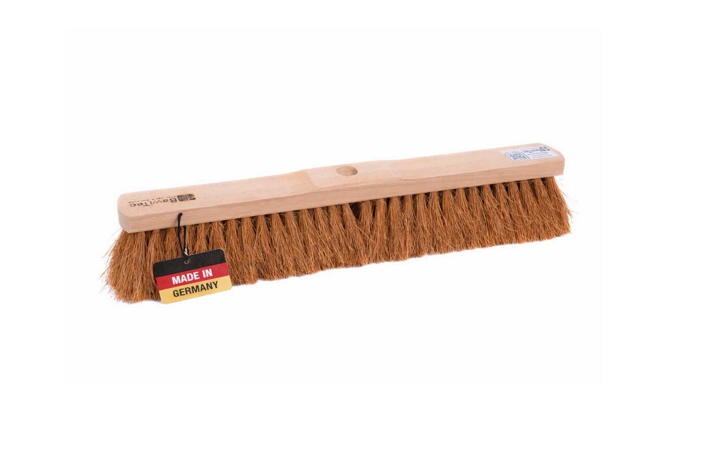 Kokosbesen Naturfaser/Pflanzenfaser mit Stielloch für Standard-Stiele Kehrbesen-Besen