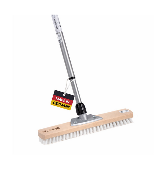 Large-capacity scrubber 40cm wide ppn plastic bristles with adjustable telescopic handle