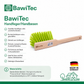 Hand brush hand broom plastic bristles neon green 28cm and 43cm length