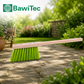 Hand brush hand broom plastic bristles neon green 28cm and 43cm length