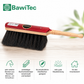 Real horsehair bristles hand brush 29cm 2-piece wood screwed very soft bristles quality hand broom