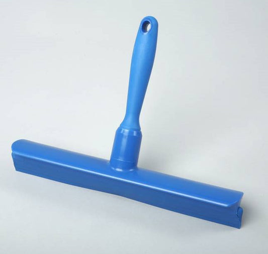 Professional hygiene hand squeegee 300mm white or blue table squeegee 