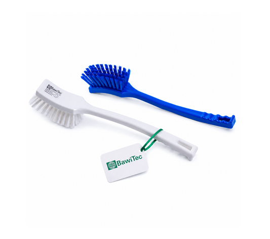 Profi Hygiene Stielbürste Langstielbürste Reinigungsbürste weiß blau