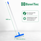 Professional hygiene water squeegee water squeegee (one-piece) with handle aluminum handle according to HACCP white or blue