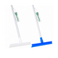 Professional hygiene water squeegee water squeegee (one-piece) with handle aluminum handle according to HACCP white or blue