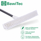 Professional hygiene broom (one-piece) hygiene broom according to HACCP with white or blue aluminum handle
