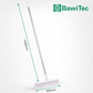 Professional hygiene broom (one-piece) hygiene broom according to HACCP with white or blue aluminum handle