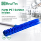 Profi Hygiene Schrubber Wischer weiß blau mit Stiel Aluminiumstiel