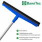 Profi Hygiene Wasserschieber Wasserabzieher mit Stiel weiß blau