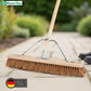 Kehrbesen Kokos-Borsten mit Stielstabilisator und Holzstiel Besenstiel Kokosbesen Naturfaser-Besen stabil