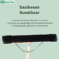Profi Saalbesen Kunsthaar-Borsten robust mit Stielstabilisator und Holzstiel Besenstiel Großraumbesen Industriebesen