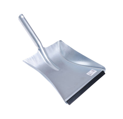 Dustpan standard dustpan galvanized with wooden handle, stable and robust