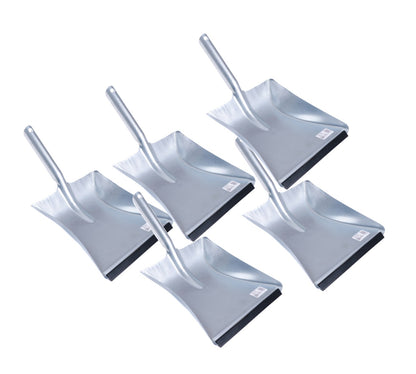 Dustpan standard dustpan galvanized with wooden handle, stable and robust