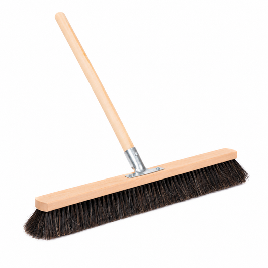 Rosshaarbesen mit Stiel weicher Saalbesen mit Holzstiel Besenstiel