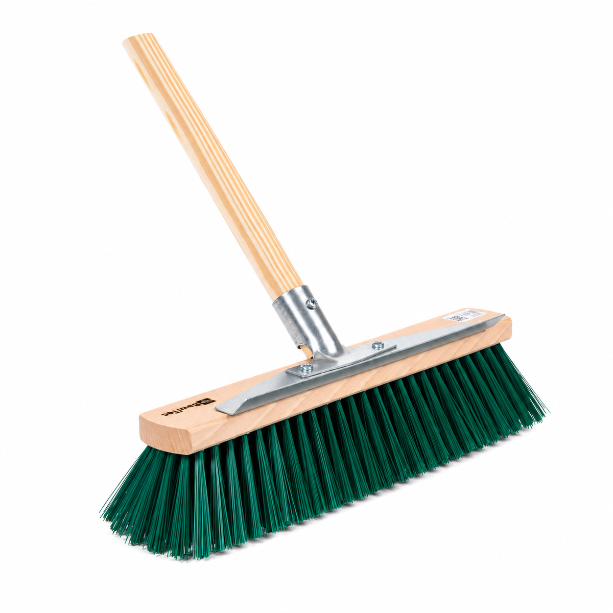 Universal Gartenbesen Besen mit Stiel Besenstiel und Metall-Kratzleiste