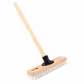 Schrubber 30 cm mit Holzstiel – PPN-Borsten, robust & langlebig
