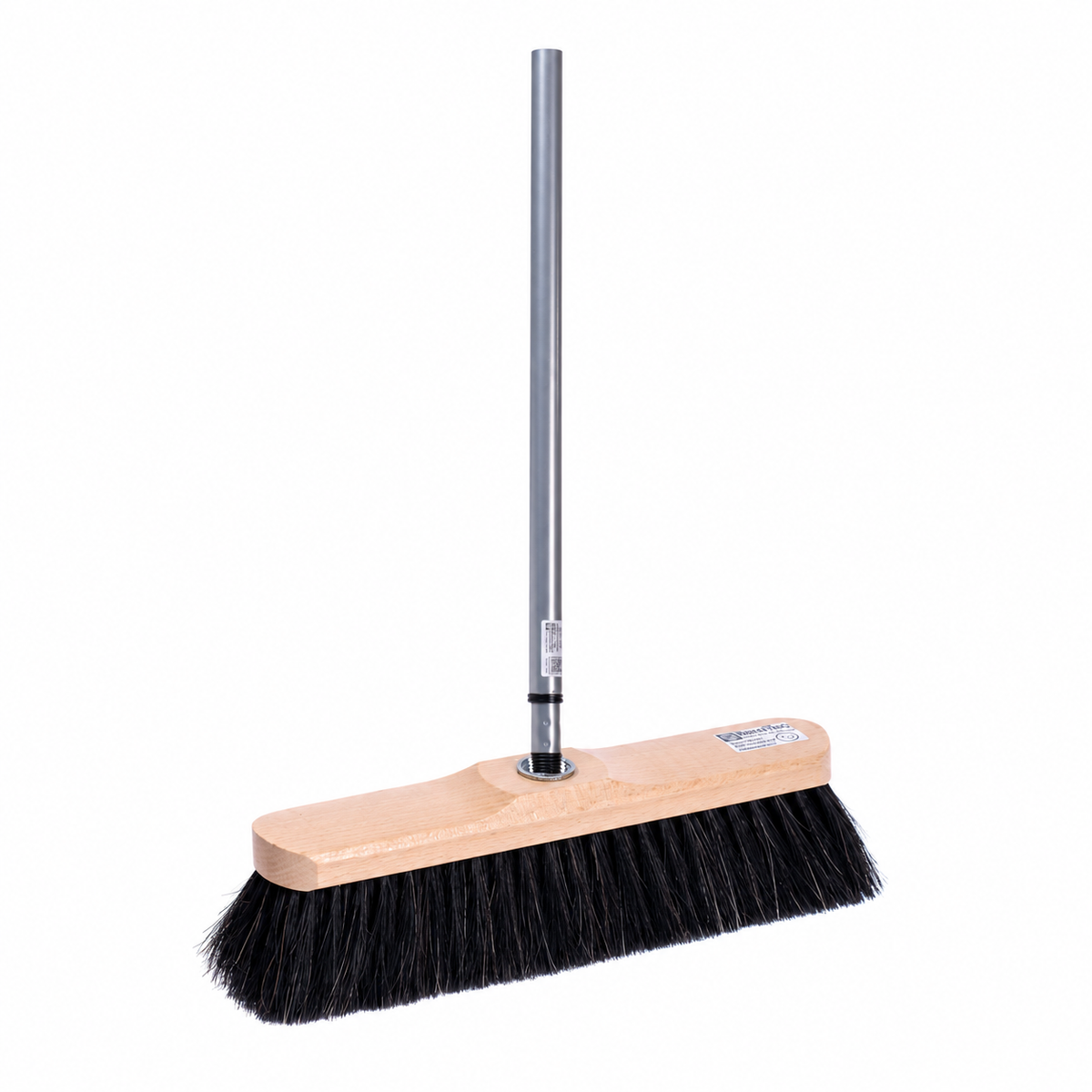 Kehrbesen Rosshaar mit Teleskopstiel – Zimmerbesen Naturhaar 30 cm