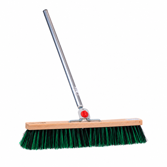 Profi Straßenbesen BawiMix 40–80 cm mit Alustiel | Außenbesen