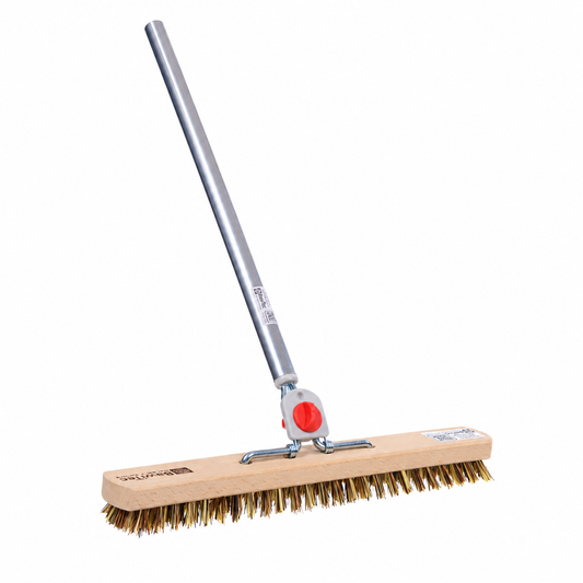 4-Loch Großraumschrubber Schrubber 40 cm mit harten UnionMix-Borsten