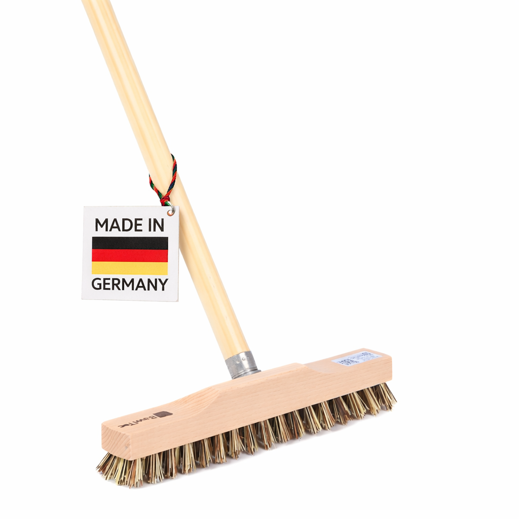 Rheinischer Wischer Schrubber mit passendem Stiel klein und handlich in verschiedenen Varianten