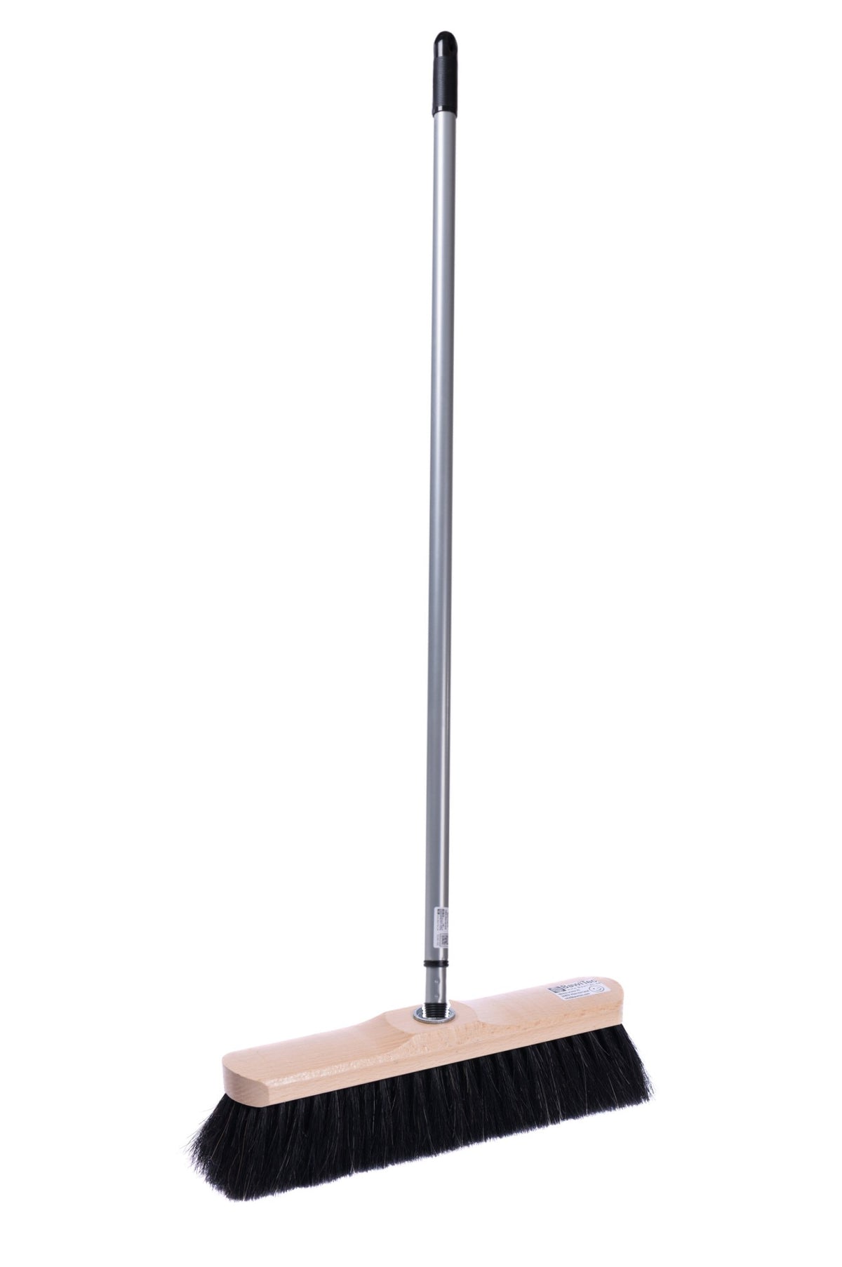Kehrbesen Rosshaar mit Teleskopstiel – Zimmerbesen Naturhaar 30 cm