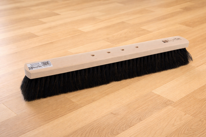 Natural hair horsehair broom with 4-hole change system Hall broom very soft broom