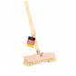 Allzweck Schrubber mit Bart/Borstenrand 22cm Breit mit Gewinde und Holzstiel
