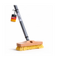 Qualitäts Schrubber mit Bart/Borstenrand und Teleskopstiel 200cm MyprenFibre-Borsten Breite 22cm