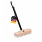 Schrubber 22cm mit Teleskopstiel stufenlos verstellbar max. 130cm Länge Kunststoff-Borsten weiß