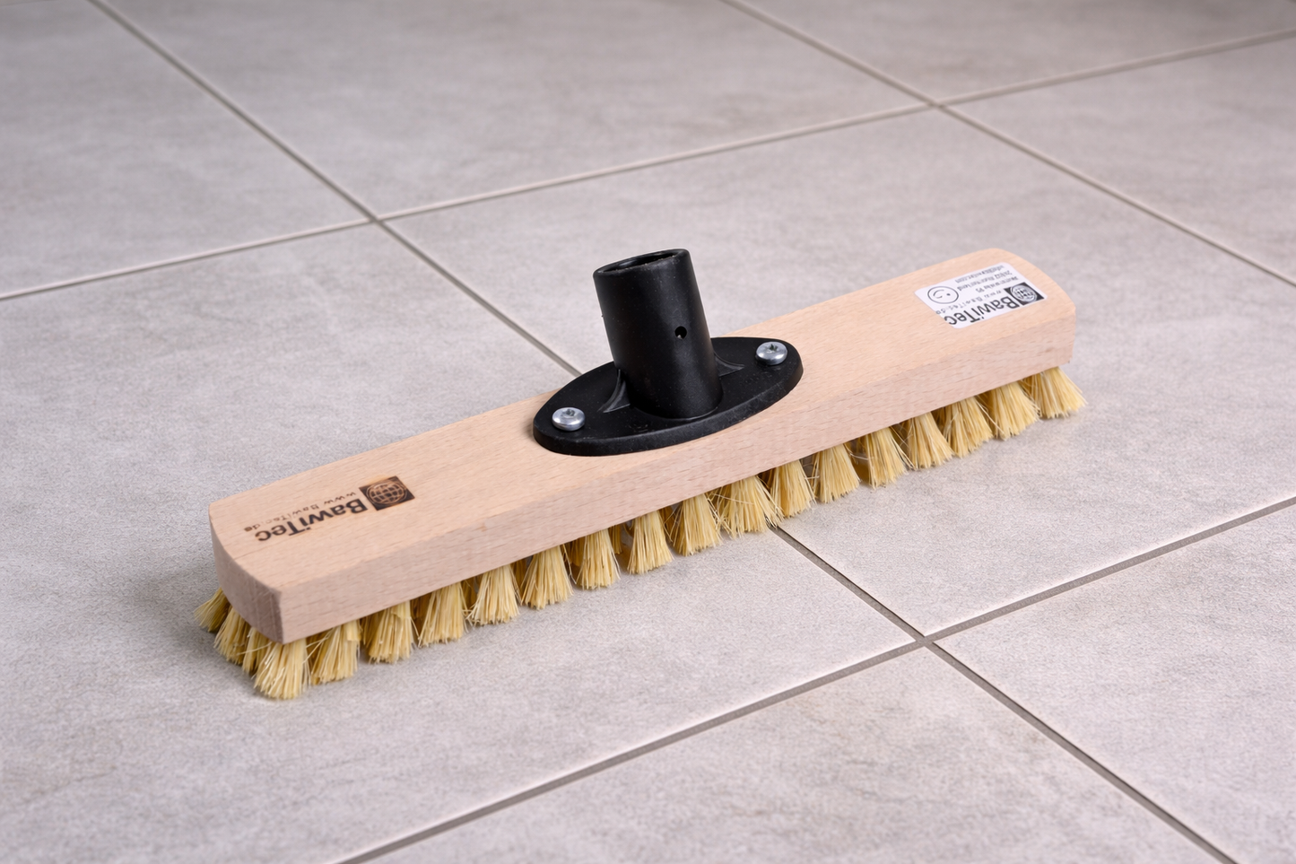 Leichter und schmaler Wischer/Schrubber 30cm Breit mit QuickFix-Stielhalter für Holzstiele