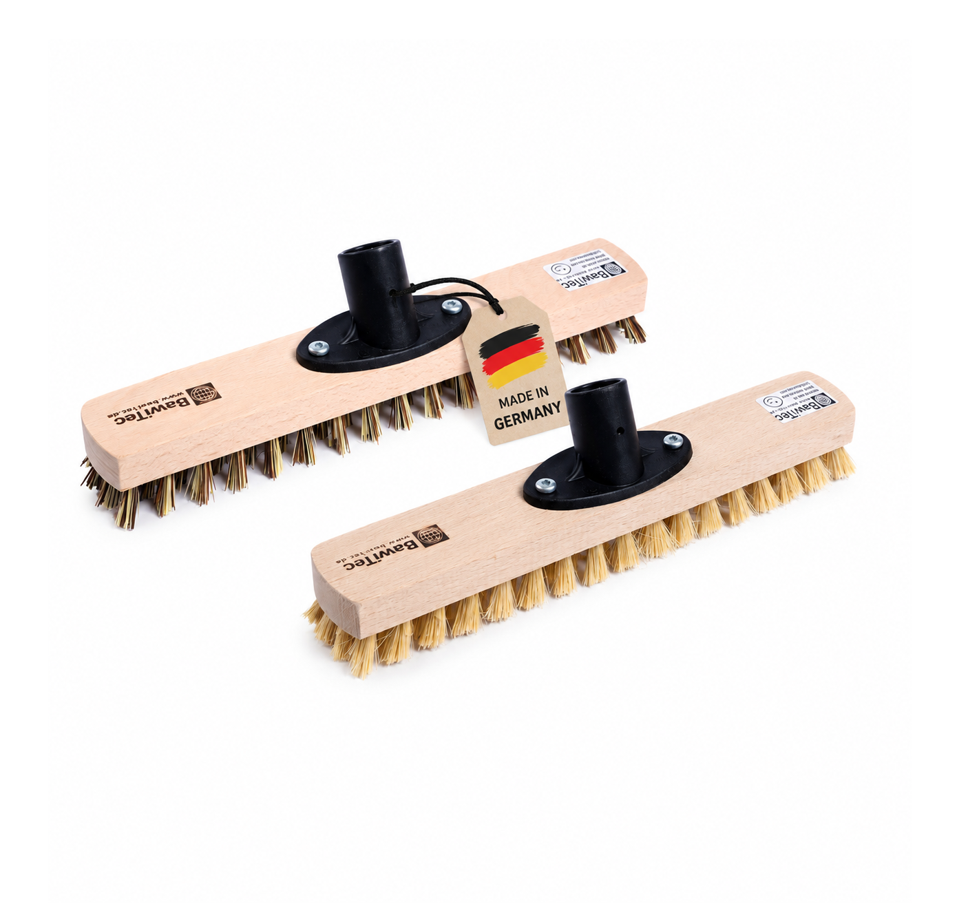 Leichter und schmaler Schrubber mit QuickFix-Stielhalter für Holzstiele