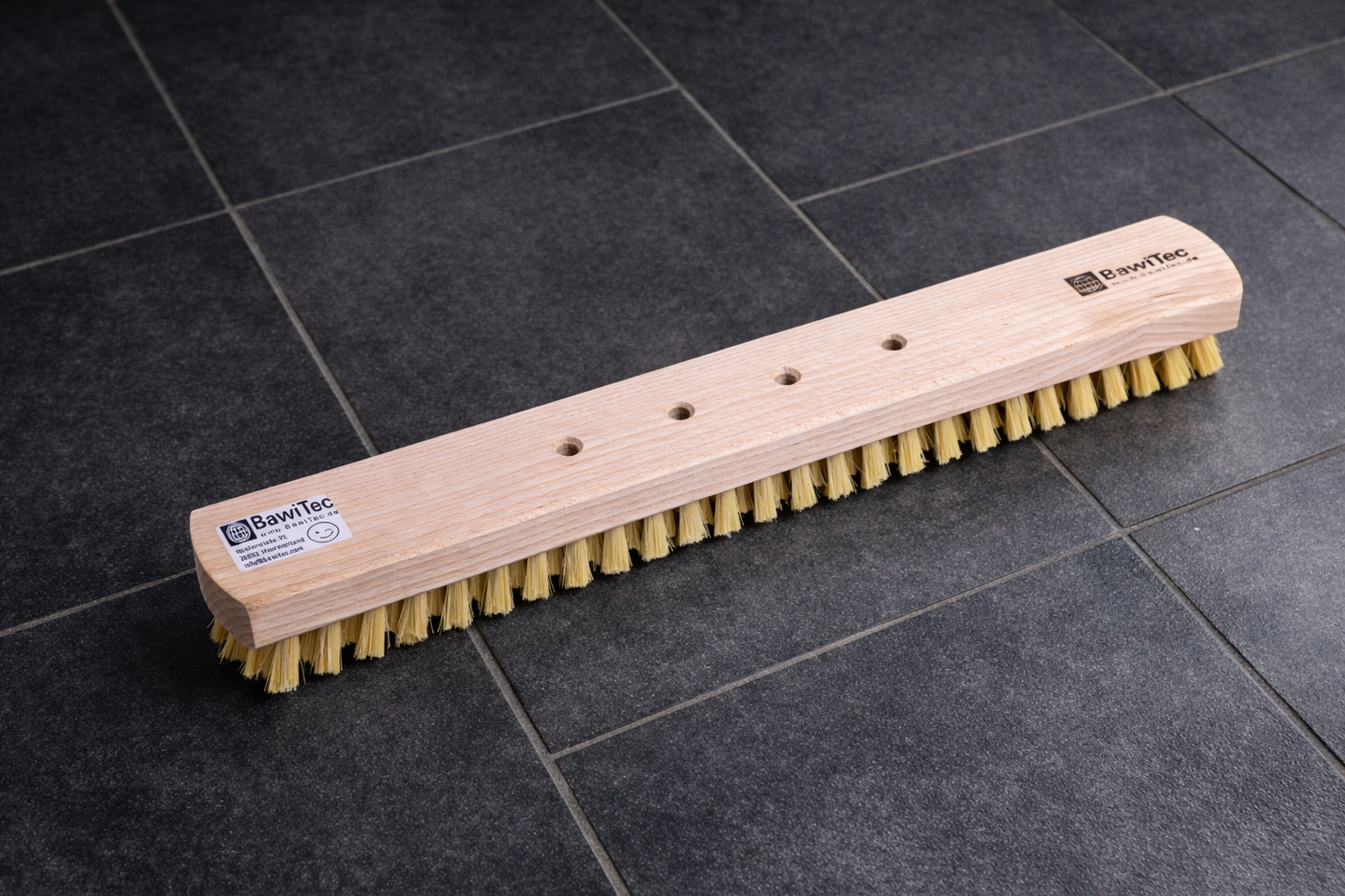 Qualitäts-Schrubber Großraumschrubber 40cm Lang mit 4-Loch Wechselsystem ohne Stiel