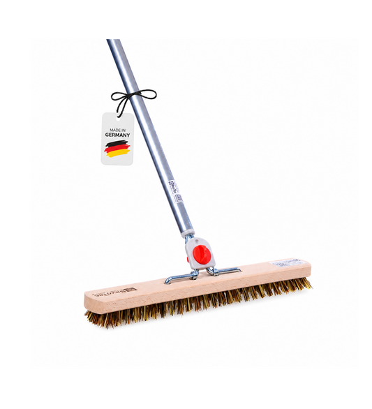 Schrubber UnionMix-hart mit 4-Loch-Wechselsystem und Stiel Metallstiel