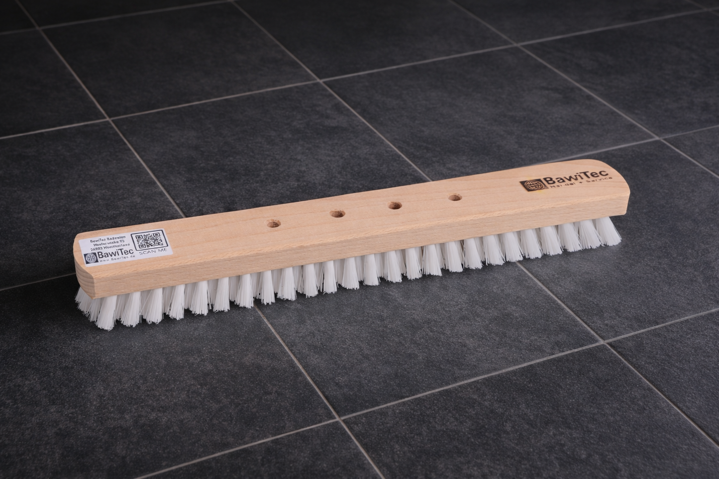 Qualitäts-Schrubber Großraumschrubber 40cm Lang mit 4-Loch Wechselsystem ohne Stiel