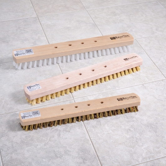 Qualitäts-Schrubber Großraumschrubber 40cm Lang mit 4-Loch Wechselsystem ohne Stiel