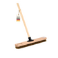 XXL Holz Schrubber 40cm Breit mit Stiel 140cm Lang harte UnionMix Borsten